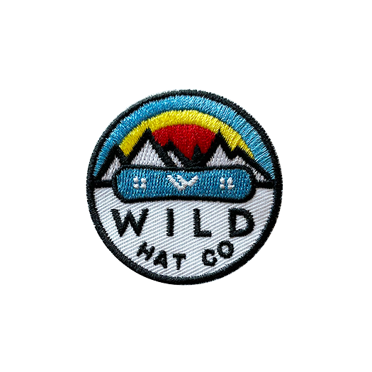 snowboard patch - wild hat company